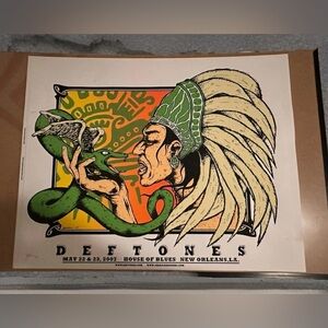 Deftones Graphic Poster